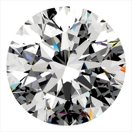 0.31 carat I-VVS1 Excellent cut Natūralus Round Deimantas (1)