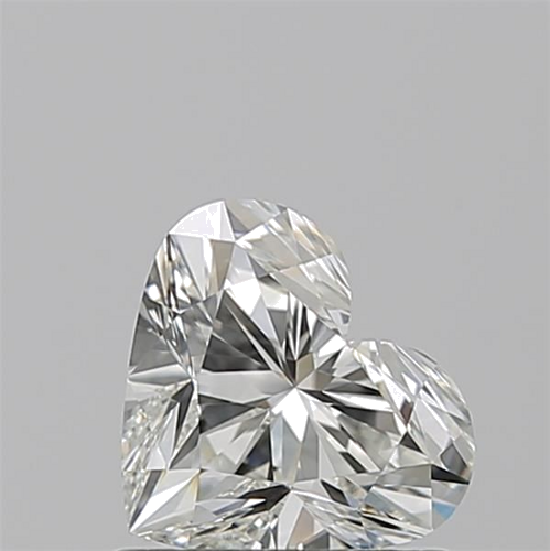 0.9 carat J-VS1 Natūralus Heart Deimantas (1)