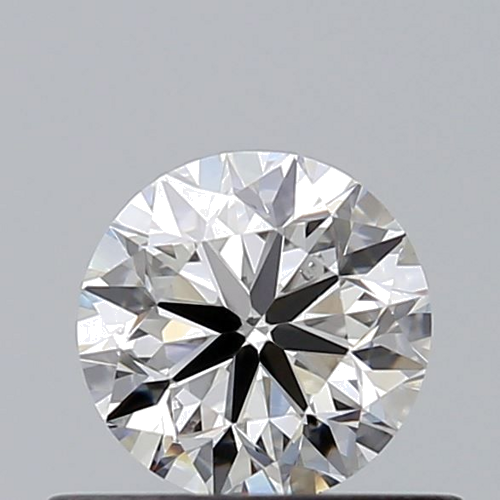 0.51 carat G-SI1 Very Good cut Natūralus Round Deimantas (1)