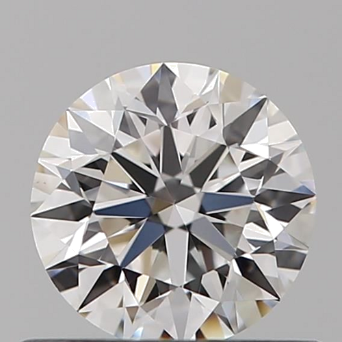 0.5 carat E-VVS2 Excellent cut Natūralus Round Deimantas (1)