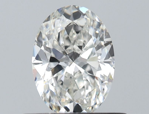 0.5 carat G-VS1 Natūralus Oval Deimantas (1)