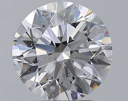 3.0 carat E-SI2 Excellent cut Natūralus Round Deimantas (1)