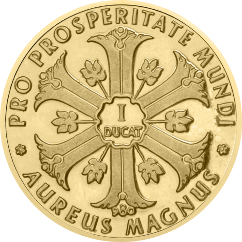 1 Ducat John F. Kennedy 1963 Германия златна монета (2)