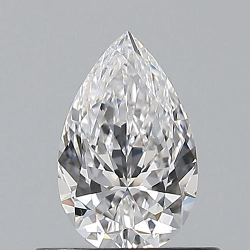 0.5 carat D-VVS1 Natūralus Pear Deimantas (1)