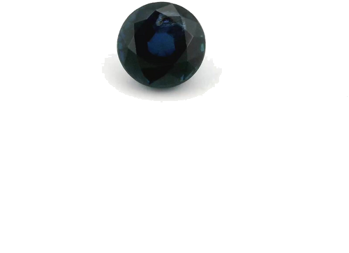 0.56 carat BLUE Round Safyras (1)