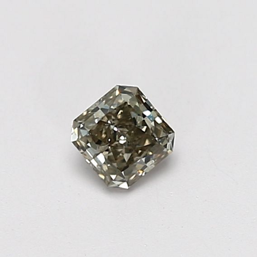 0.31 carat Fancy  Gray-SI1 Natūralus Radiant Deimantas (1)