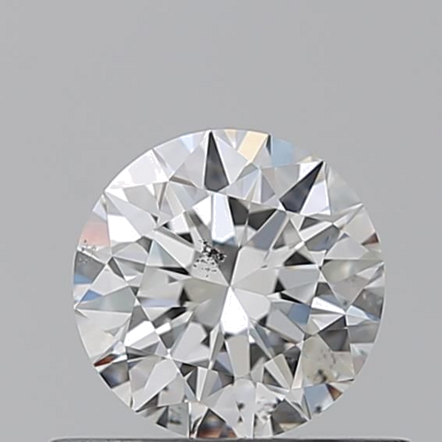 0.52 carat G-SI1 Excellent cut Natūralus Round Deimantas (1)