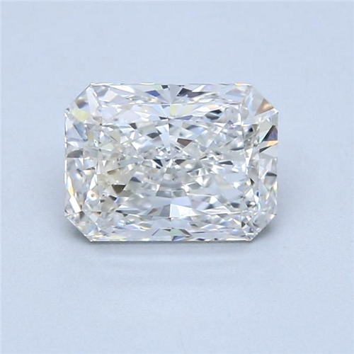 2.51 carat F-SI1 Natūralus Radiant Deimantas (1)