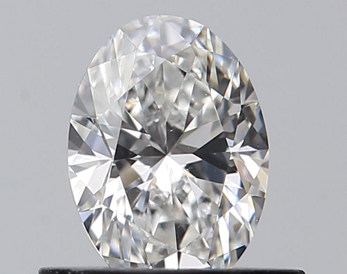 0.54 carat F-VVS2 Natūralus Oval Deimantas (1)