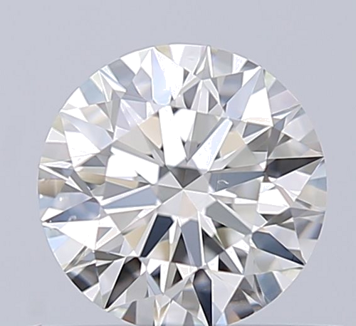 0.5 carat I-VS2 Excellent cut Natūralus Round Deimantas (1)