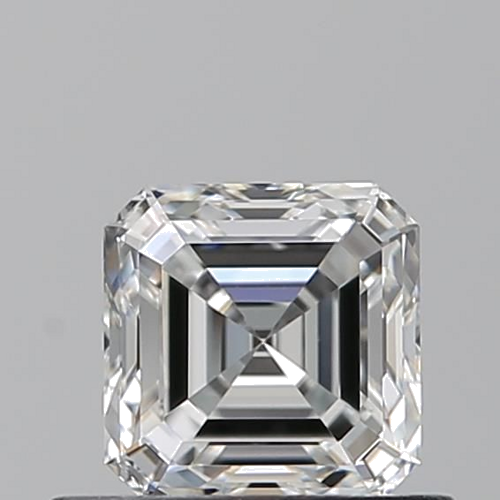 0.6 carat G-VVS2 Natūralus Asscher Deimantas (1)
