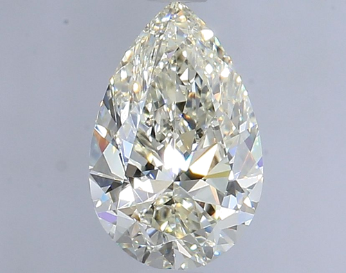 1.08 carat K-IF Natūralus Pear Deimantas (1)
