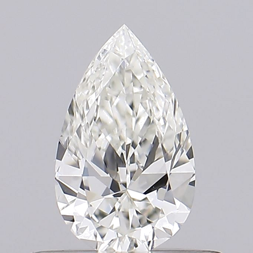 0.4 carat I-VVS2 Natūralus Pear Deimantas (1)