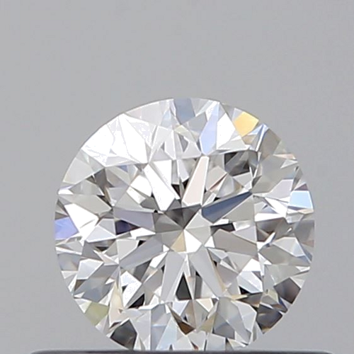 0.52 carat D-VVS2 Very Good cut Natūralus Round Deimantas (1)