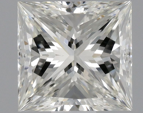 0.6 carat I-VVS2 Natūralus Princess Deimantas (1)