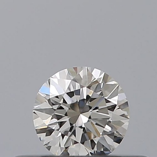 0.23 carat F-VVS1 Excellent cut Natūralus Round Deimantas (1)