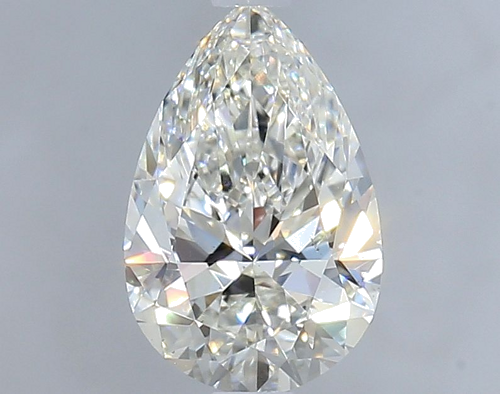 1.0 carat H-VS2 Natūralus Pear Deimantas (1)