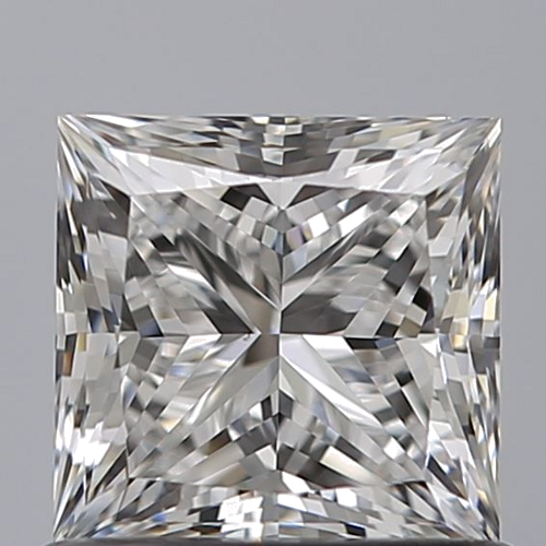 0.91 carat E-VS2 Natūralus Princess Deimantas (1)