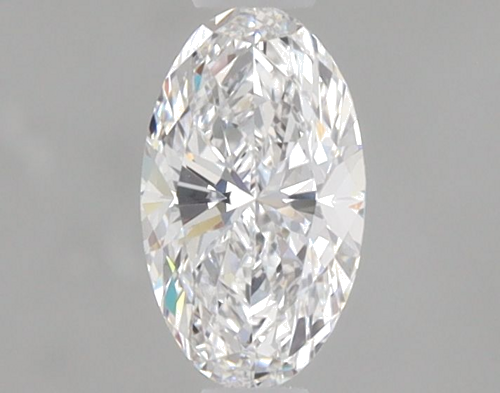 0.42 carat D-VS1 Natūralus Oval Deimantas (1)