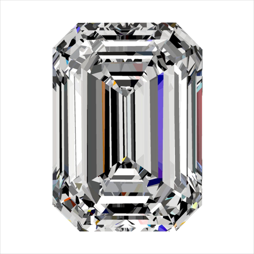 0.3 carat E-VVS2 Natūralus Emerald Deimantas (1)