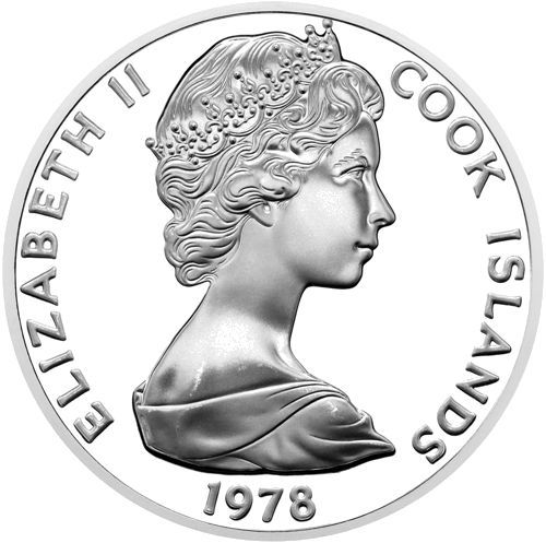 5 Dollars James Cook 250th Anniversary Cook Islands Silver Coin (2)