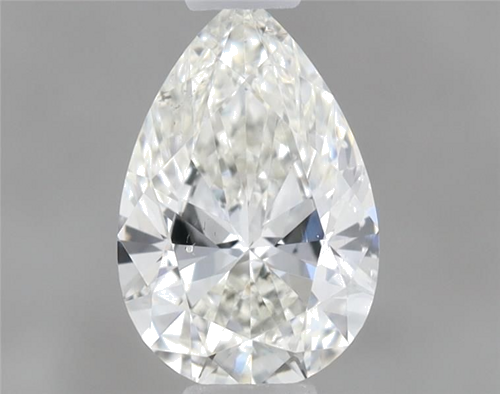 0.51 carat I-SI1 Natūralus Pear Deimantas (1)