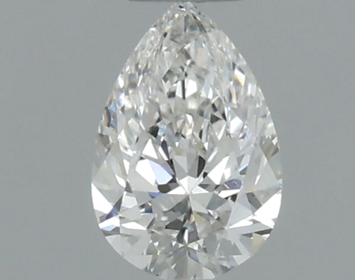 0.31 carat F-VS2 Natūralus Pear Deimantas (1)