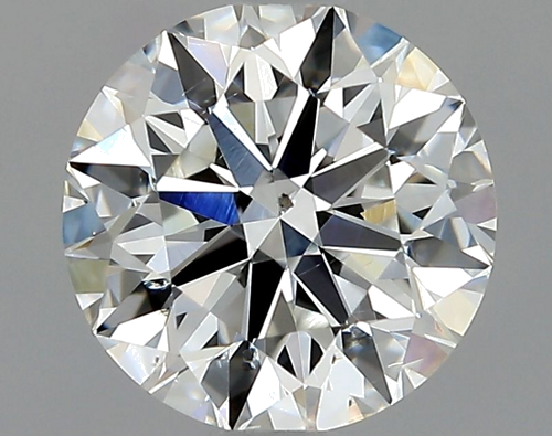 1.0 carat F-SI2 Excellent cut Natūralus Round Deimantas (1)