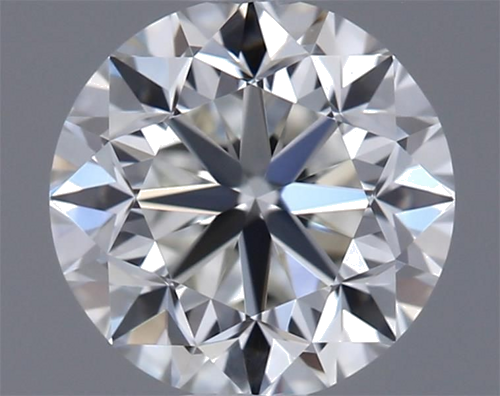 0.5 carat I-VVS1 GD cut Natūralus Round Deimantas (1)
