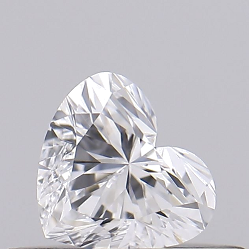 0.24 carat D-VS2 Natūralus Heart Deimantas (1)