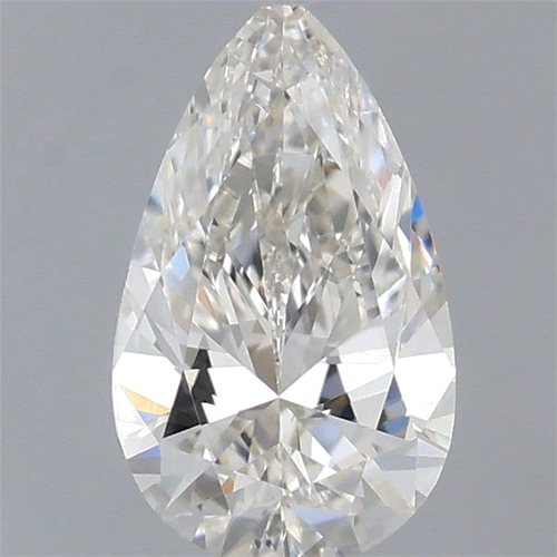 0.4 carat J-VS1 Natūralus Pear Deimantas (1)