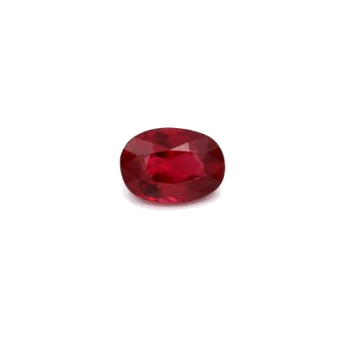 0.89 carat RED BRILLIANTSTEP cut Oval Rubinas (1)