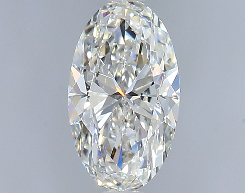0.9 carat H-SI1 Natūralus Oval Deimantas (1)