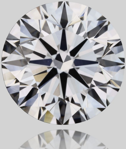 0.61 carat D-VVS1 Excellent cut Natūralus Round Deimantas (1)