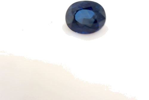 0.64 carat BLUE Oval Safyras (1)