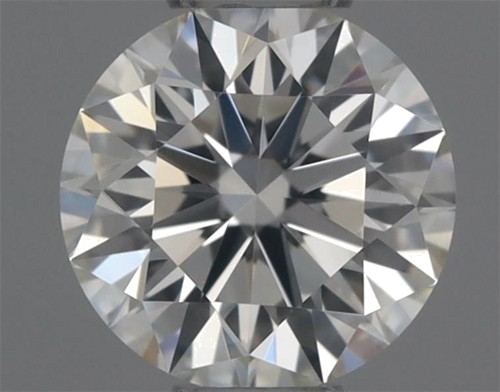 0.32 carat K-IF Excellent cut Natūralus Round Deimantas (1)