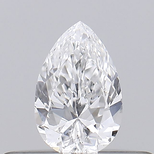 0.2 carat D-SI1 Natūralus Pear Deimantas (1)