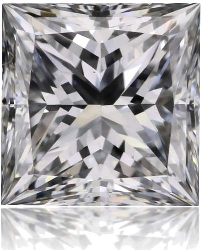 0.41 carat D-VS1 Natūralus Princess Deimantas (1)