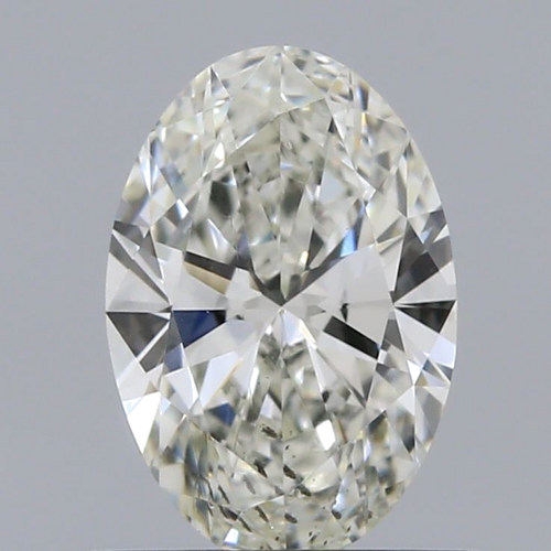 0.6 carat J-SI2 Natūralus Oval Deimantas (1)