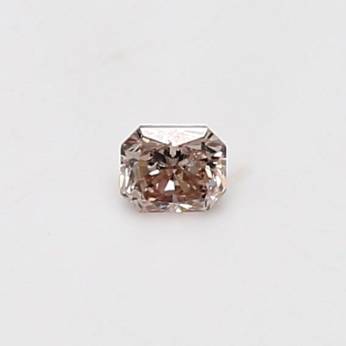 0.18 carat Fancy Brown-SI2 Natūralus Radiant Deimantas (1)