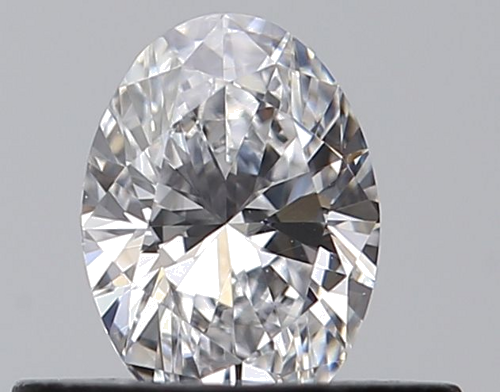 0.34 carat D-VS1 Natūralus Oval Deimantas (1)