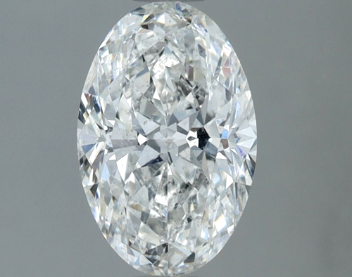 1.3 carat G-SI2 Natūralus Oval Deimantas (1)