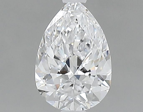 0.37 carat D-IF Natūralus Pear Deimantas (1)