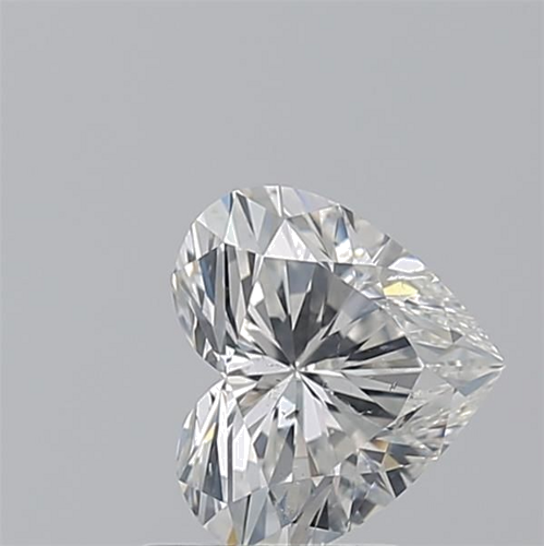 1.51 carat H-SI2 Natūralus Heart Deimantas (1)