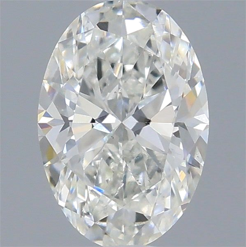 0.36 carat I-SI2 Natūralus Oval Deimantas (1)
