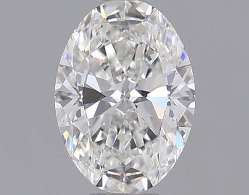0.52 carat F-VVS2 Natūralus Oval Deimantas (1)