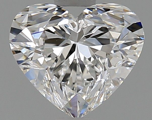 1.04 carat E-VS2 Natūralus Heart Deimantas (1)
