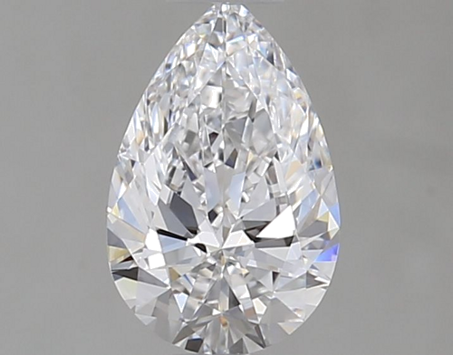 0.45 carat D-IF Natūralus Pear Deimantas (1)