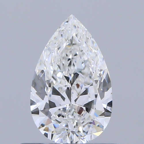 0.52 carat E-VS1 Natūralus Pear Deimantas (1)