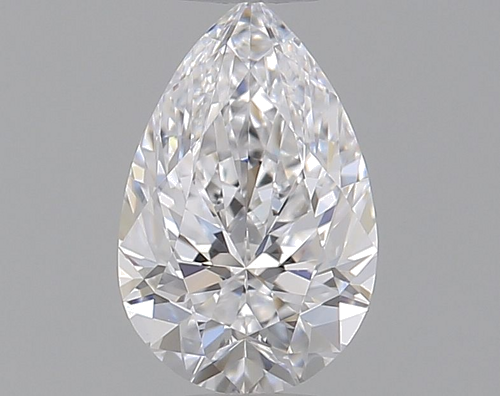 0.5 carat D-VS1 Natūralus Pear Deimantas (1)
